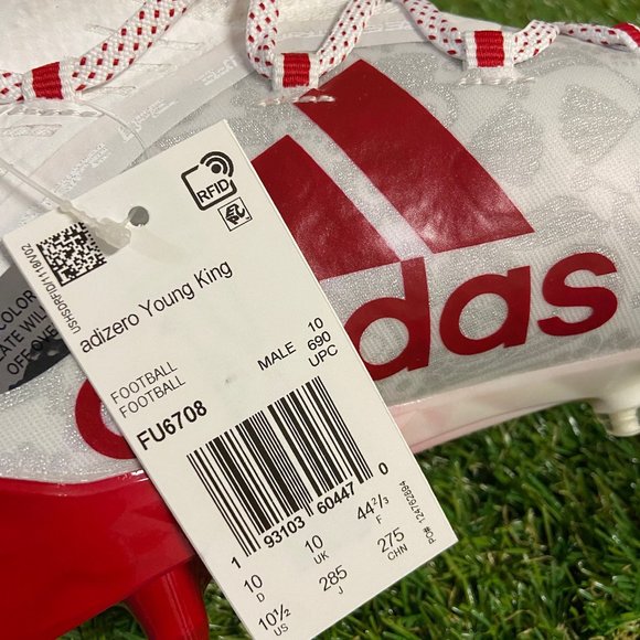 Adidas Adizero Reign Young King Football Cleats Red FU6708 Men\'s Size NEW main image 11